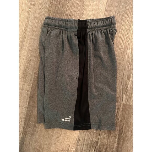 bcg gym athletic shorts black and gray youth boy size xxs (4-5) - Picture 5 of 5
